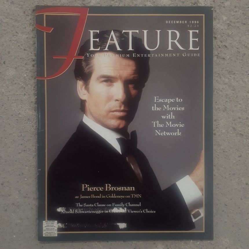FEATURE magazine side cover  December 1996