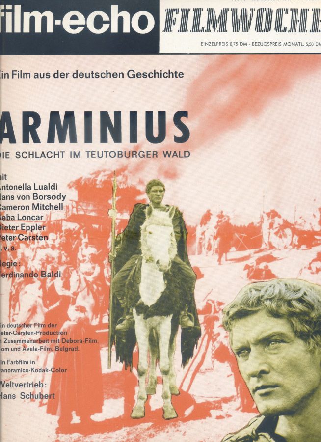 FILM-ECHO FILMWOCHE magazine side cover Issue 95 30 November 1965