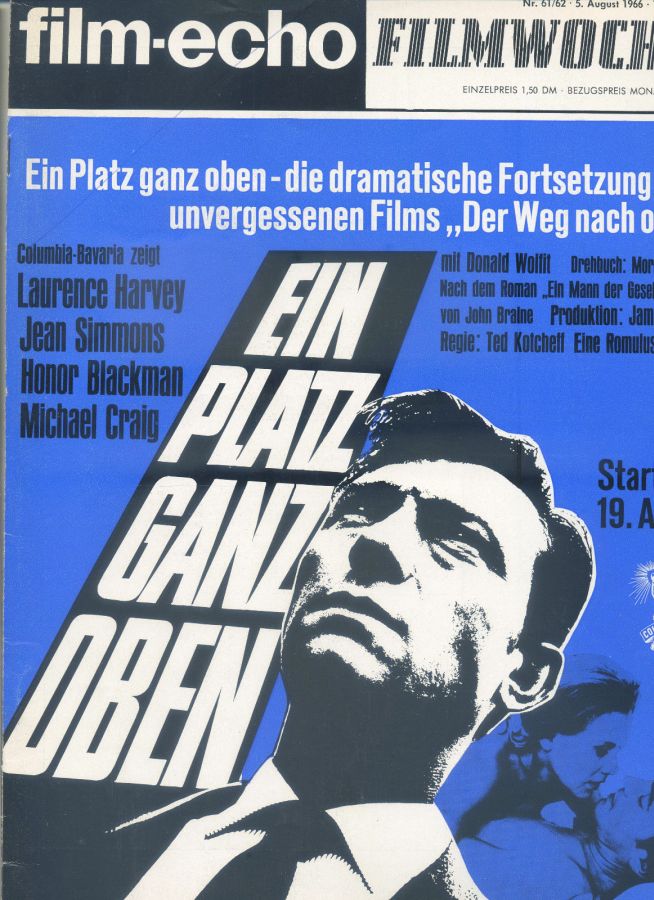 FILM-ECHO FILMWOCHE magazine side cover Issue 61-2 5 August 1966