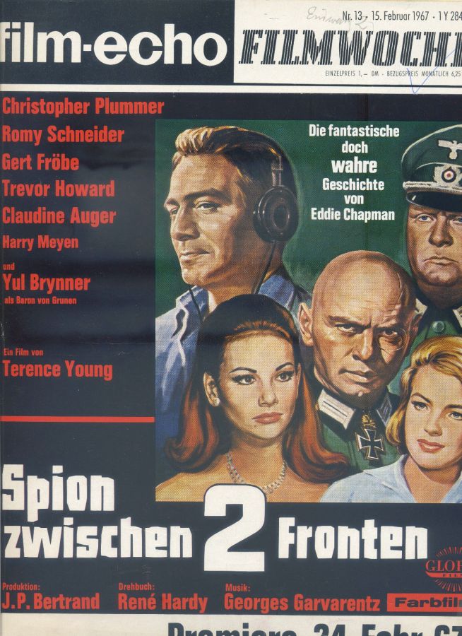FILM-ECHO FILMWOCHE magazine side cover Issue 13 15 February 1967