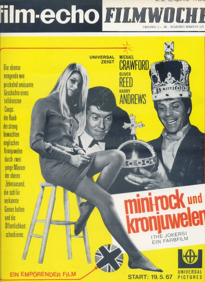 FILM-ECHO FILMWOCHE magazine side cover Issue 32 22 April 1967