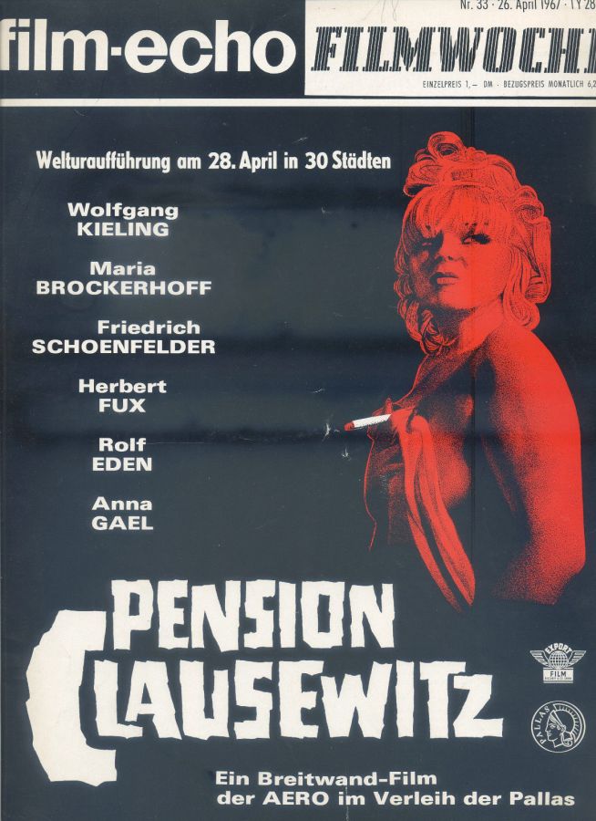 FILM-ECHO FILMWOCHE magazine side cover Issue 33 26 April 1967