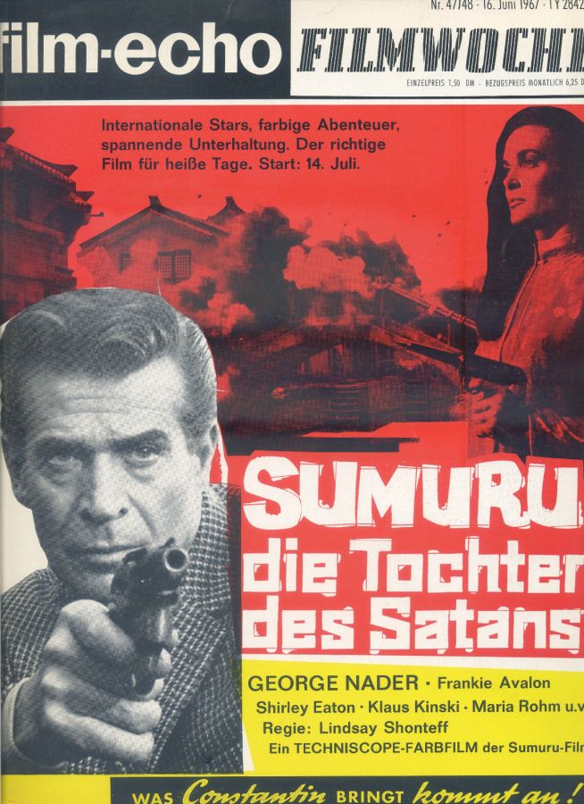 FILM-ECHO FILMWOCHE magazine side cover Issue 47-8 16 June 1967