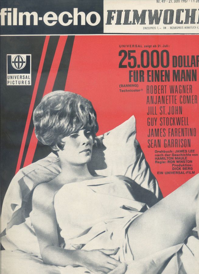 FILM-ECHO FILMWOCHE magazine side cover Issue 49 21 June 1967