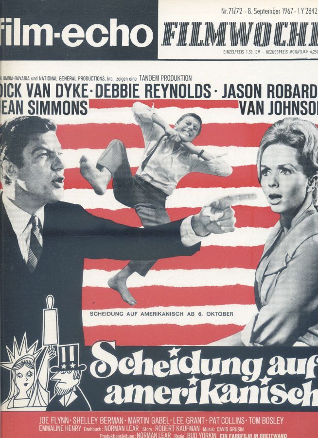 FILM-ECHO FILMWOCHE magazine side cover Issue 71-2 8 September 1967