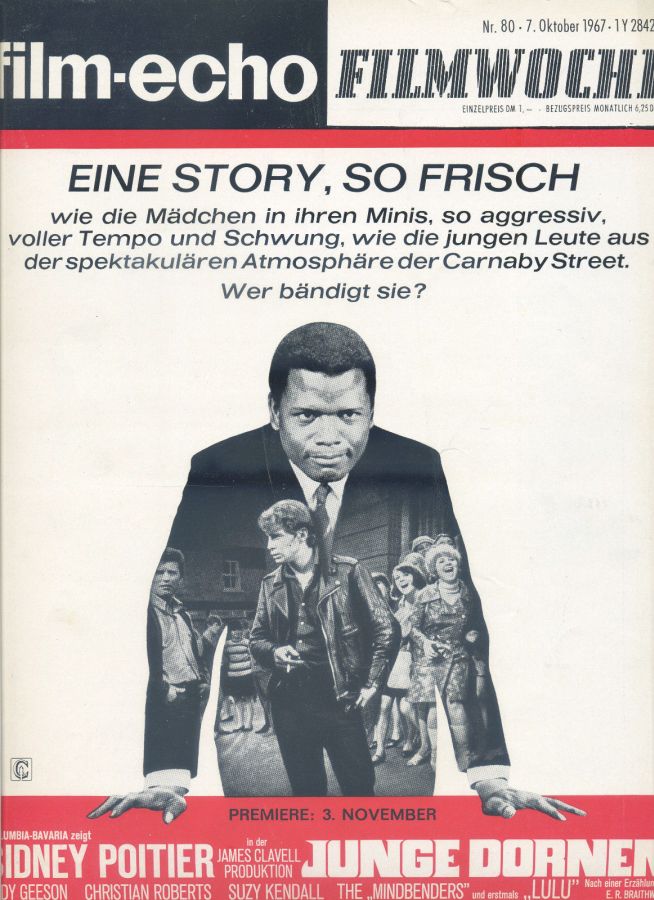 FILM-ECHO FILMWOCHE magazine side cover Issue 80 7 October 1967