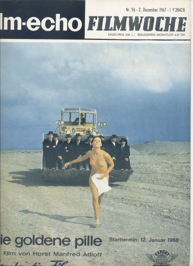 FILM-ECHO FILMWOCHE magazine side cover Issue 96 2 December 1967