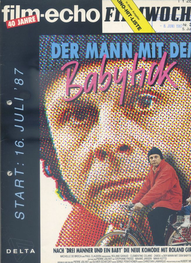 FILM-ECHO FILMWOCHE magazine side cover Issue 31-2 5 June 1987