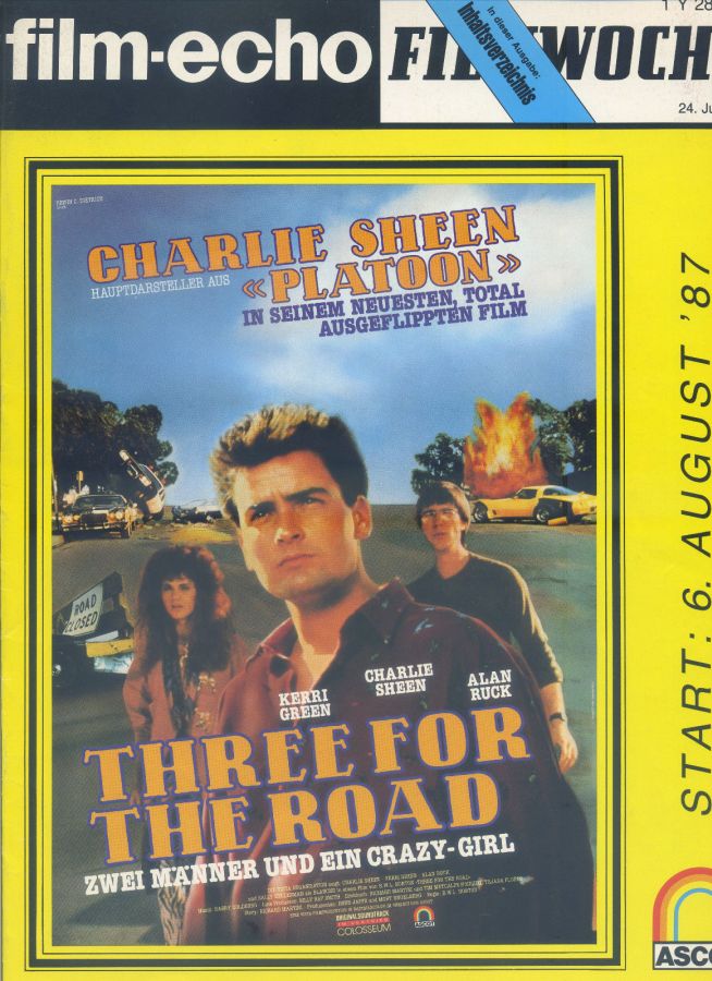 FILM-ECHO FILMWOCHE magazine side cover Issue 41 24 July 1987