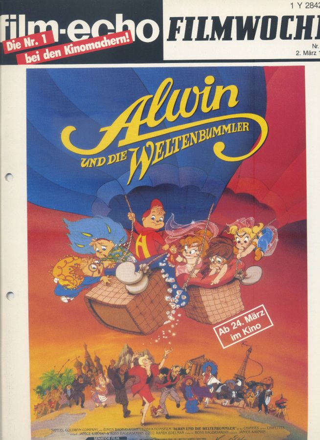 FILM-ECHO FILMWOCHE magazine side cover Issue 13 2 March 1988