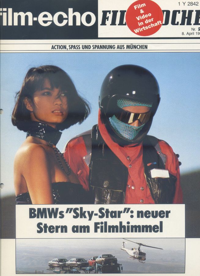 FILM-ECHO FILMWOCHE magazine side cover Issue 20 8 April 1988