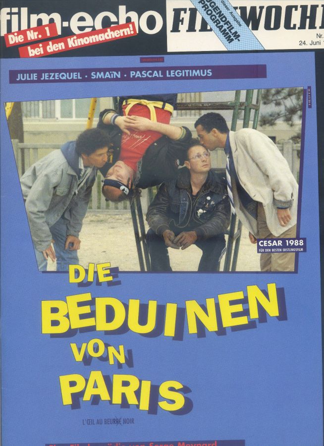 FILM-ECHO FILMWOCHE magazine side cover Issue 35 24 June 1988