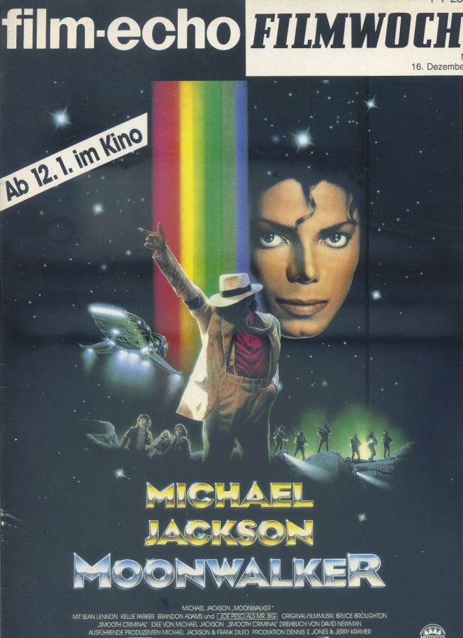 FILM-ECHO FILMWOCHE magazine side cover Issue 70 16 December 1988
