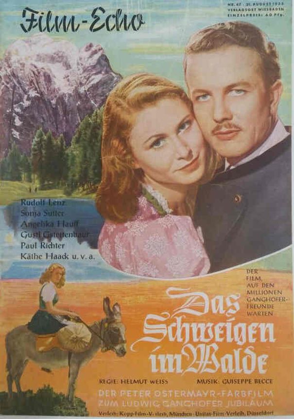 FILM-ECHO FILMWOCHE magazine side cover Issue 47 31 August 1955