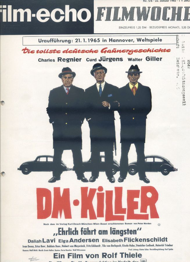 FILM-ECHO FILMWOCHE magazine side cover Issue 5-6 22 January 1965