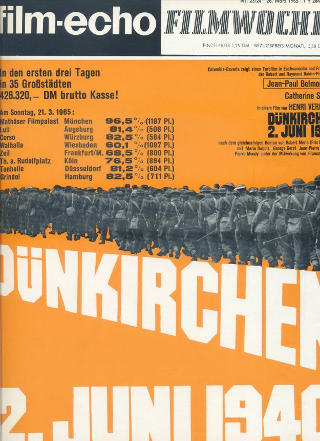 FILM-ECHO FILMWOCHE magazine side cover Issue 23-4 26 March 1965