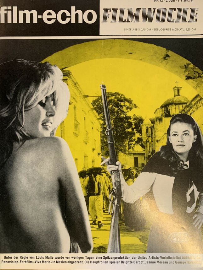 FILM-ECHO FILMWOCHE magazine side cover Issue 43 2 June 1965