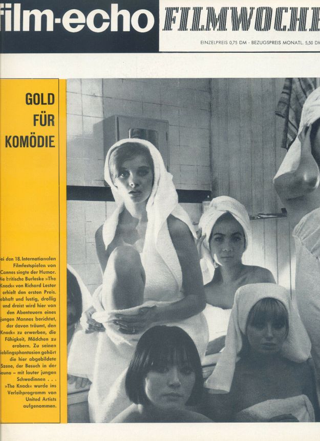 FILM-ECHO FILMWOCHE magazine side cover Issue 44   1965