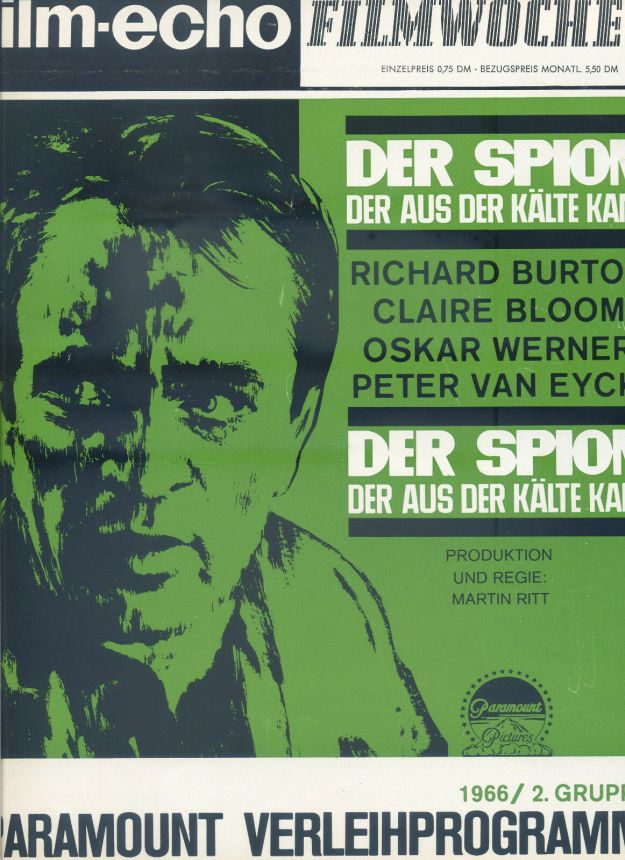 FILM-ECHO FILMWOCHE magazine side cover Issue 85   1965