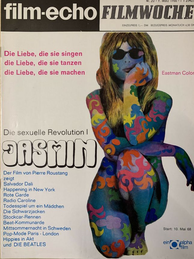 FILM-ECHO FILMWOCHE magazine side cover Issue 20 9 March 1968