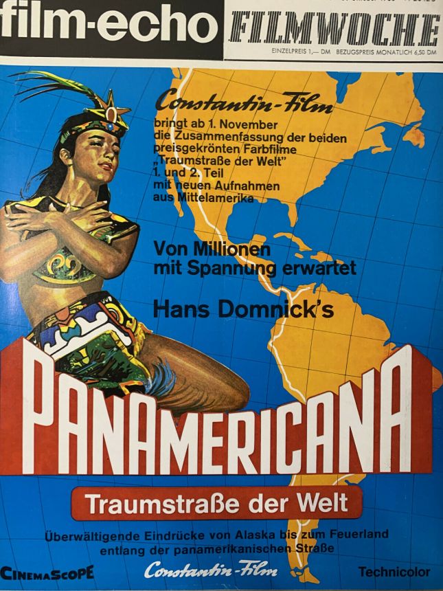 FILM-ECHO FILMWOCHE magazine side cover Issue 80 4 October 1968