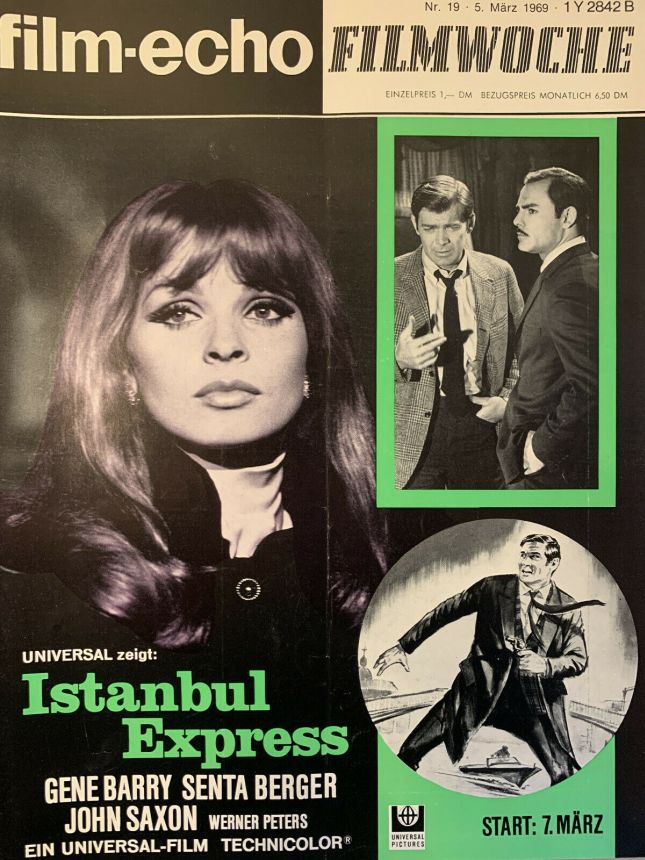 FILM-ECHO FILMWOCHE magazine side cover Issue 19 5 March 1969