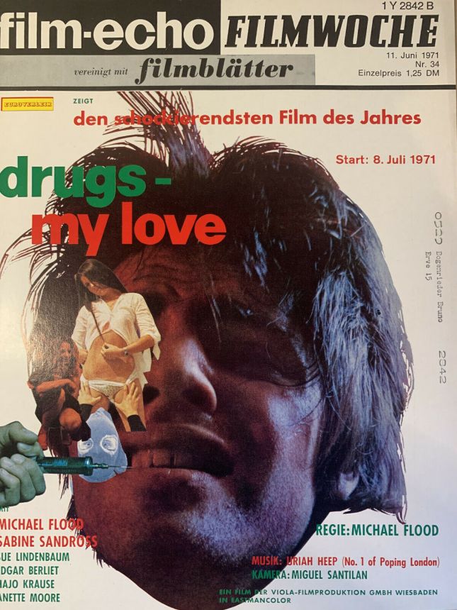 FILM-ECHO FILMWOCHE magazine side cover Issue 34 11 June 1971