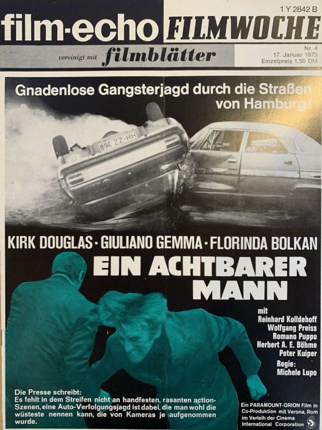 FILM-ECHO FILMWOCHE magazine side cover Issue 4 17 January 1973