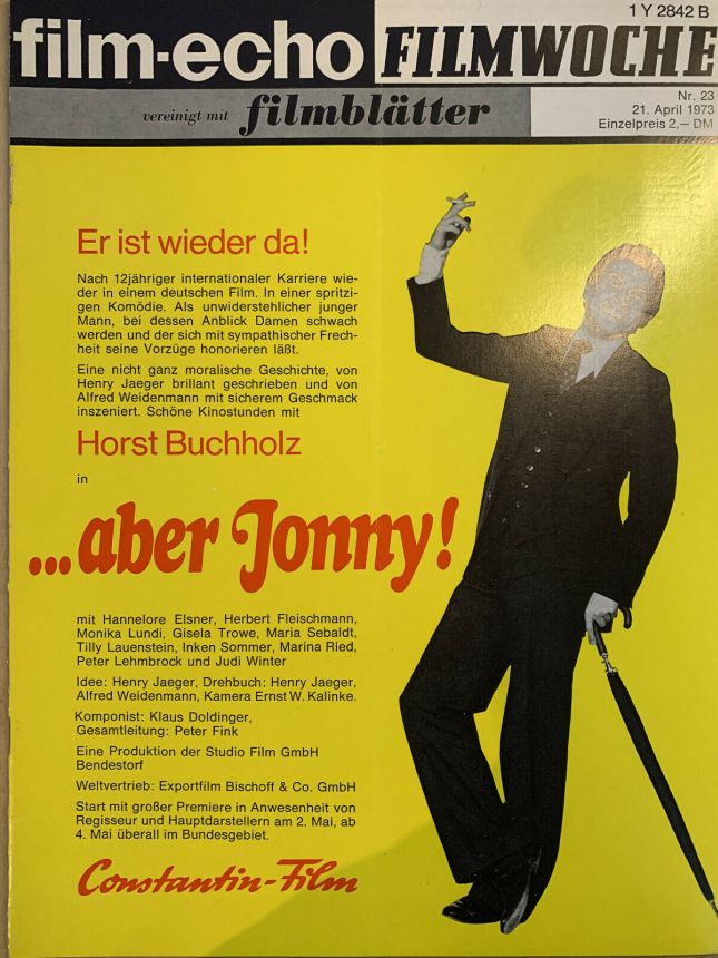 FILM-ECHO FILMWOCHE magazine side cover Issue 23 21 April 1973