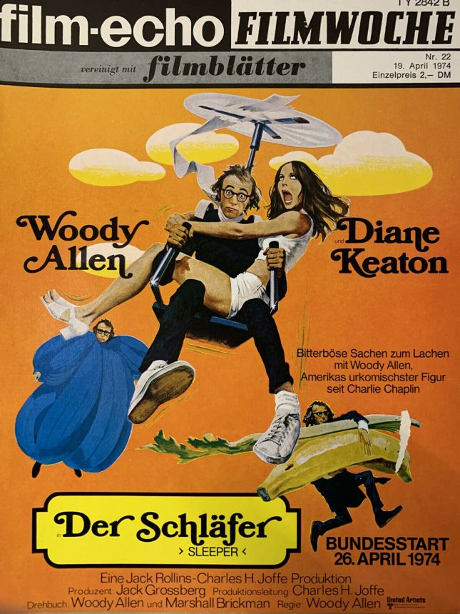 FILM-ECHO FILMWOCHE magazine side cover Issue 22 19 April 1974