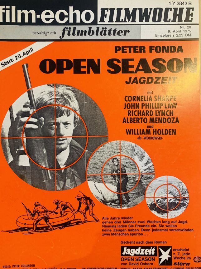 FILM-ECHO FILMWOCHE magazine side cover Issue 20 9 April 1975