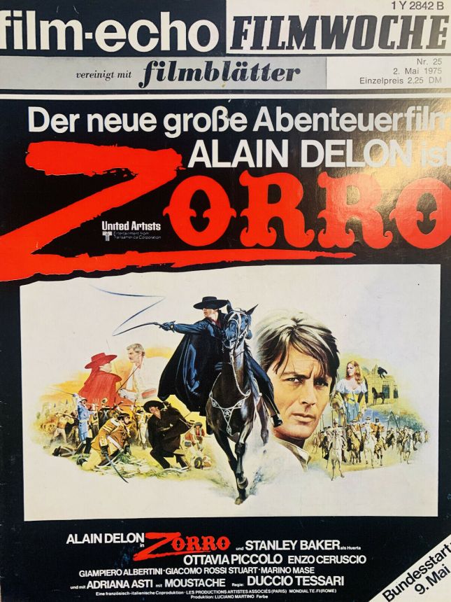 FILM-ECHO FILMWOCHE magazine side cover Issue 25 2 May 1975