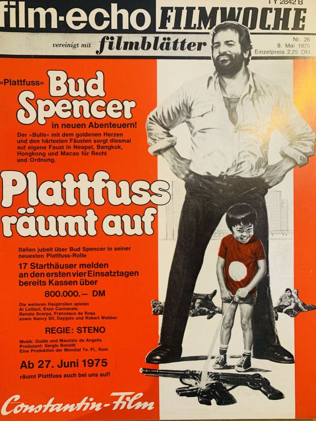 FILM-ECHO FILMWOCHE magazine side cover Issue 26 9 May 1975