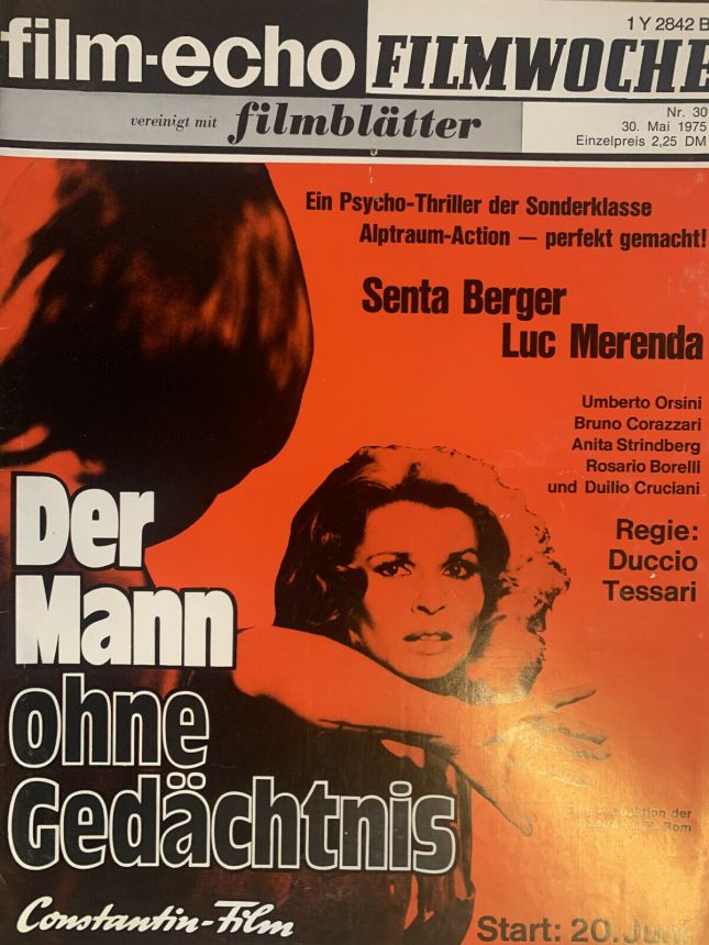 FILM-ECHO FILMWOCHE magazine side cover Issue 30 30 May 1975
