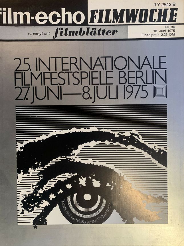 FILM-ECHO FILMWOCHE magazine side cover Issue 34 18 June 1975