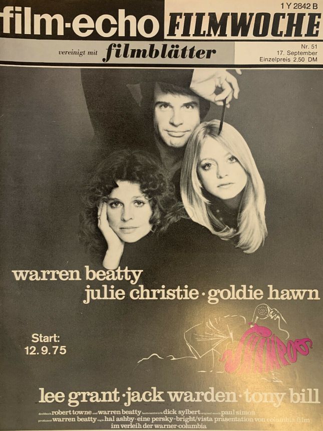 FILM-ECHO FILMWOCHE magazine side cover Issue 51 17 September 1975