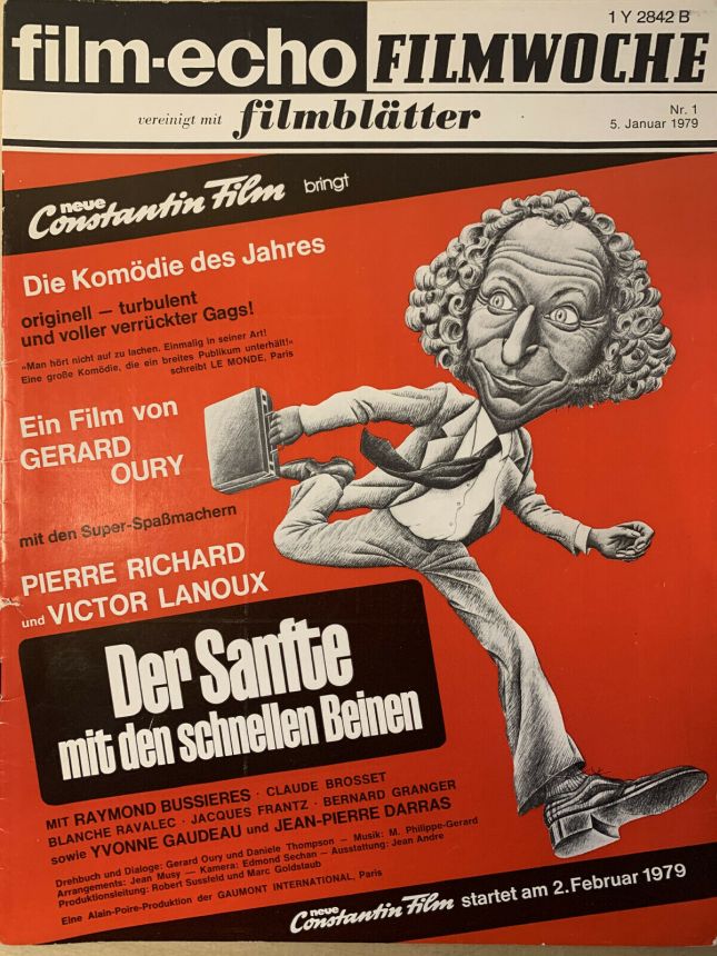 FILM-ECHO FILMWOCHE magazine side cover Issue 1 5 January 1979