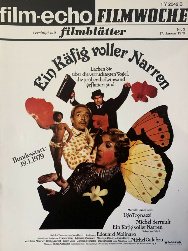 FILM-ECHO FILMWOCHE magazine side cover Issue 3 17 January 1979