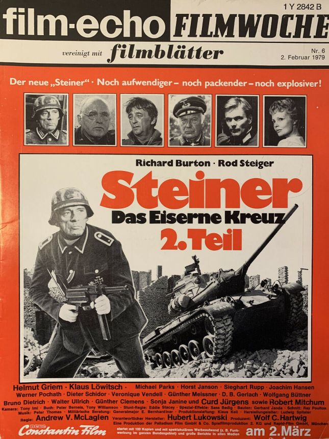 FILM-ECHO FILMWOCHE magazine side cover Issue 6 2 February 1979