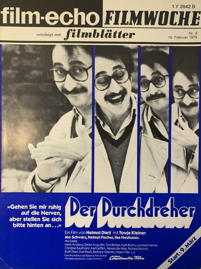 FILM-ECHO FILMWOCHE magazine side cover Issue 8 10 February 1979