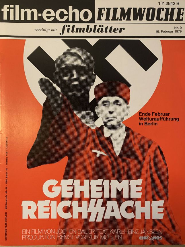 FILM-ECHO FILMWOCHE magazine side cover Issue 9 16 February 1979