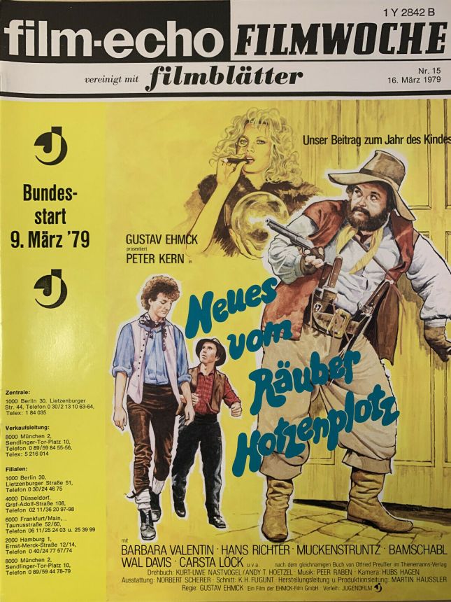 FILM-ECHO FILMWOCHE magazine side cover Issue 15 16 March 1979