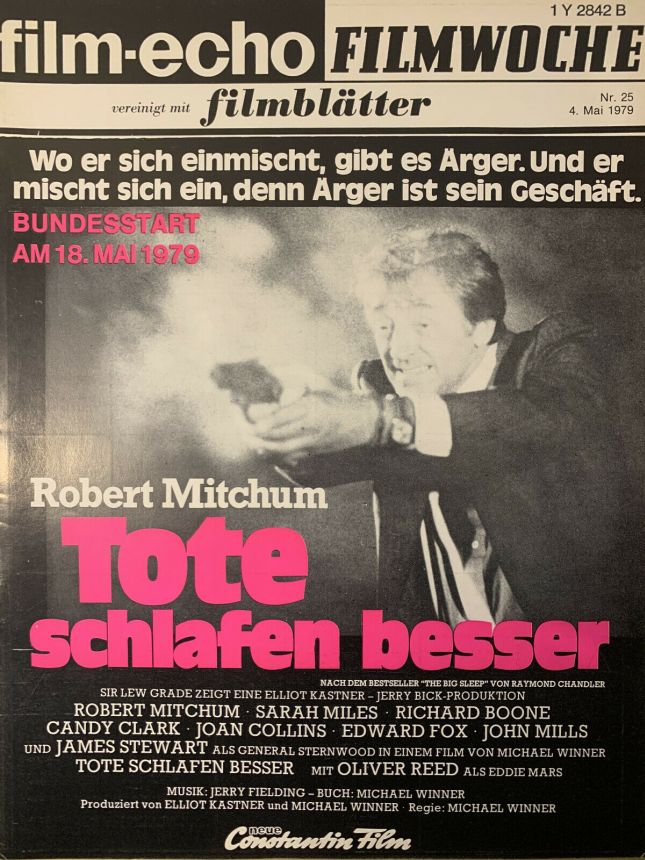 FILM-ECHO FILMWOCHE magazine side cover Issue 25 4 May 1979