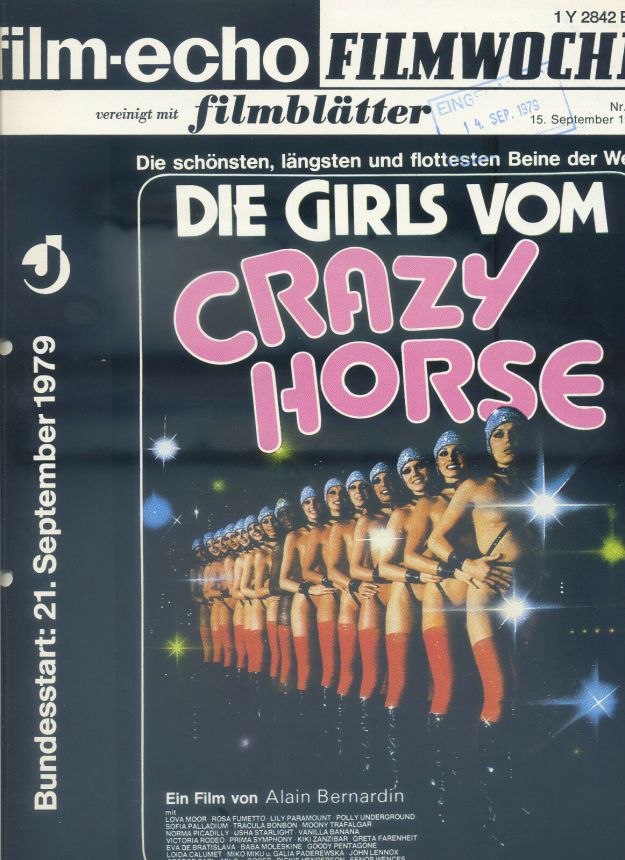 FILM-ECHO FILMWOCHE magazine side cover Issue 51 15 September 1979