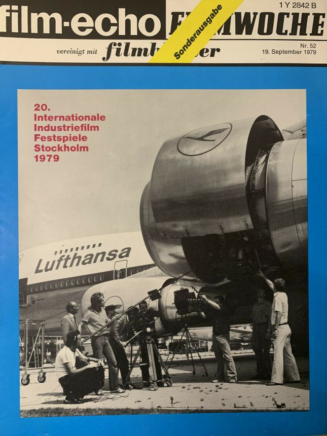 FILM-ECHO FILMWOCHE magazine side cover Issue 52 19 September 1979