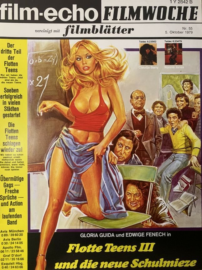 FILM-ECHO FILMWOCHE magazine side cover Issue 55 5 October 1979