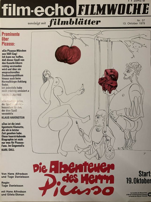 FILM-ECHO FILMWOCHE magazine side cover Issue 57 13 October 1979