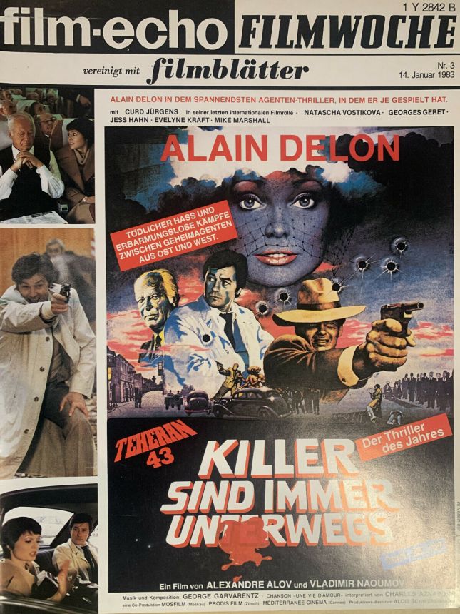 FILM-ECHO FILMWOCHE magazine side cover Issue 3 14 January 1983