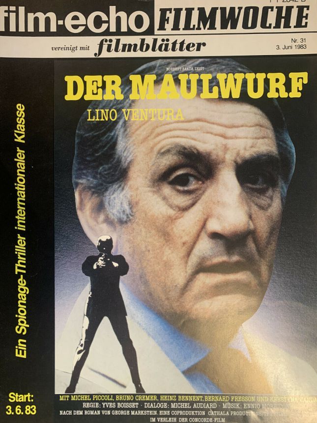 FILM-ECHO FILMWOCHE magazine side cover Issue 31 3 June 1983