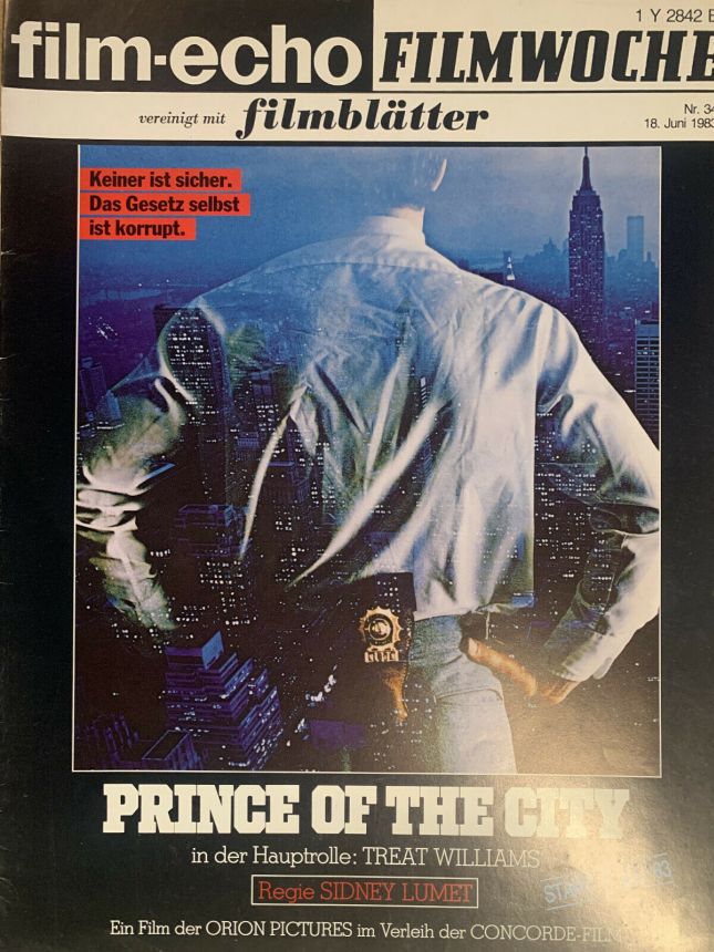 FILM-ECHO FILMWOCHE magazine side cover Issue 34 18 June 1983